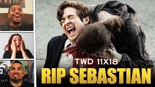 Fans React to Sebastian's Death | The Walking Dead 11x18 Reaction Mashup