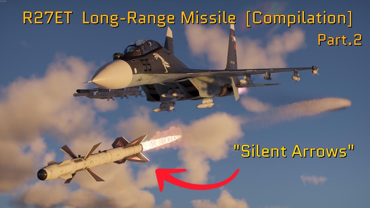 Russian R27ET Long-Range Infrared Missile [Compilation] Part.2 War ...