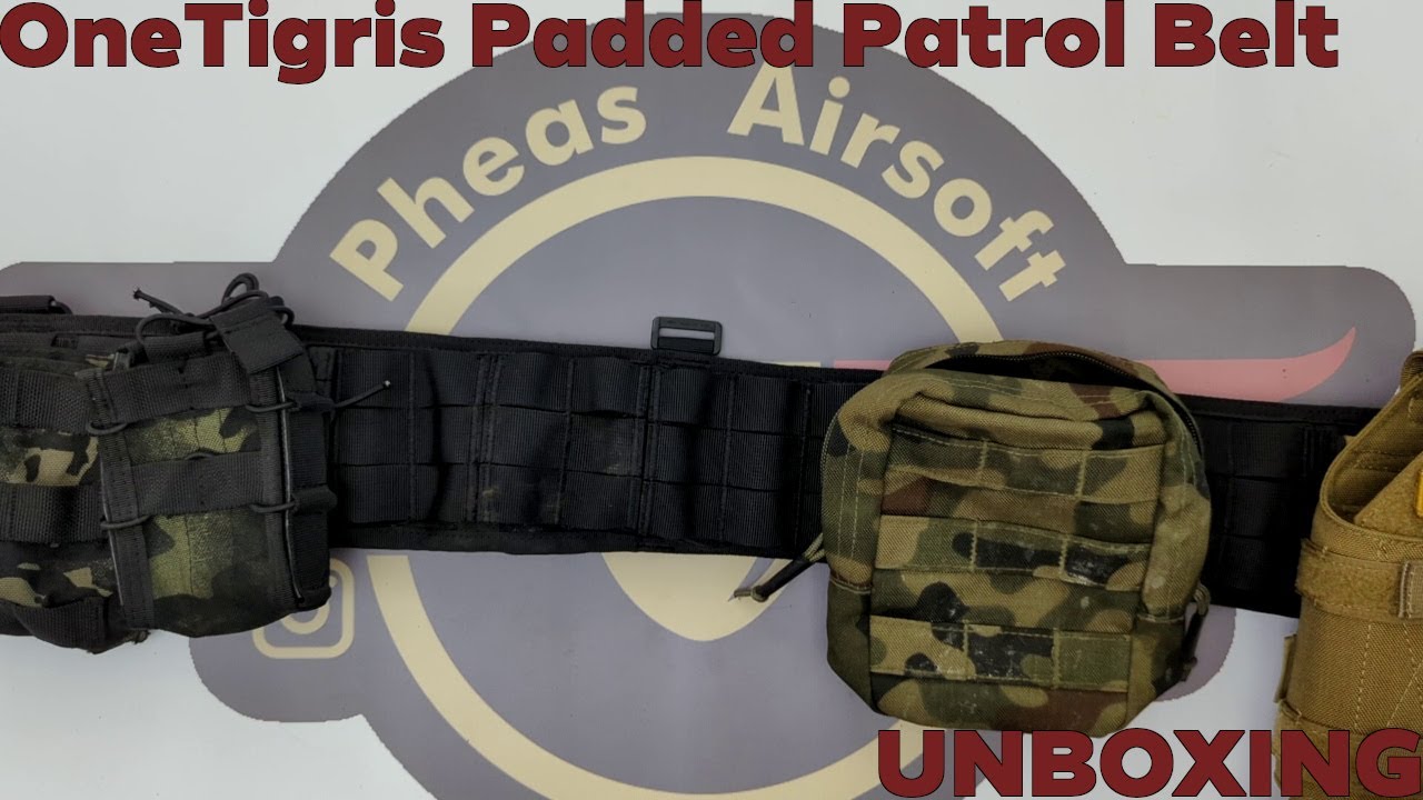 UNBOXING] OneTigris Padded Patrol Belt 