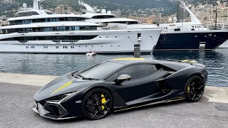 Monaco Yacht Show Vlog with my Lamborghini Revuelto | Driving Brabus, Mansory, Maybach, Ferrari 2024