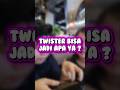 Twister Challenge ✨ || #steveandtif #couple #food #coupleshorts #couplecomedy #couplegoal