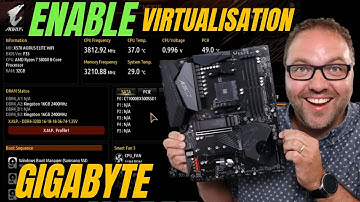 Enable Virtualisation on Gigabyte X570 Aorus Elite WiFi Motherboard (SVM Mode in Bios)