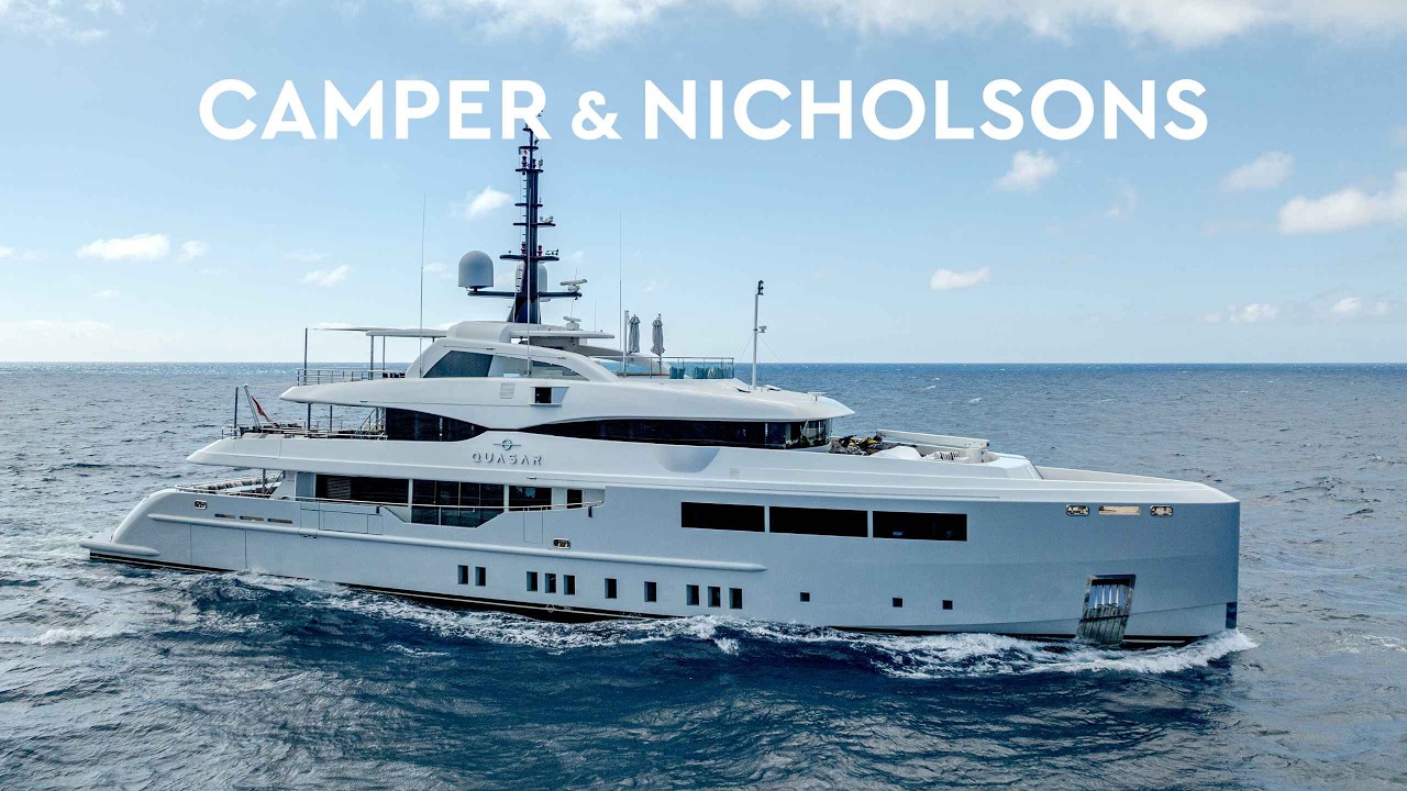⁣Quasar | 46.80m (153′ 7″) | Bilgin | Luxury Motor Yacht for Charter