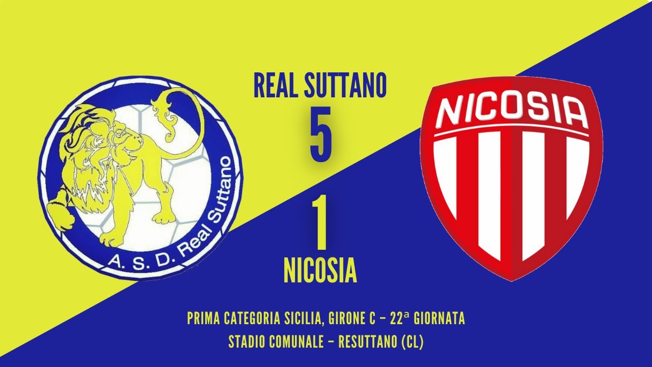 Real Suttano-Nicosia 5-1 | Highlights 22ª giornata Prima Categoria Sicilia Girone C 2021/22