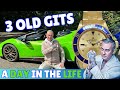 A day in the life of a retired old git lamborghini rolex