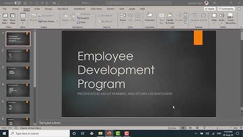 Insert Summary Zoom in PowerPoint