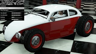 GTA 5 - DLC Vehicle Customization - BF Weevil Custom (VW Beetle Rat Rod)