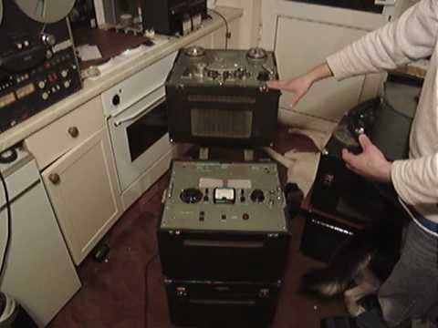 EMI TR-90 portable reel to reel tape recorder 