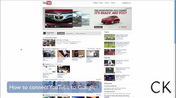 How to connect your YouTube account to your Google Plus account