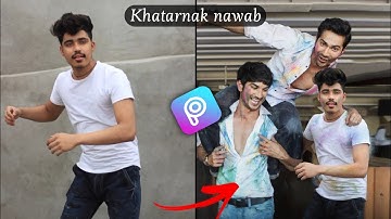 Khatarnak nawab editing | Khatarnak nawab | khatarnak nawab with sushant singh rajput photo editing