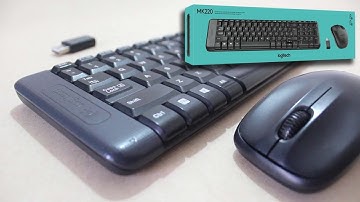 Logitech MK220 Wireless Keyboard and Mouse Combo - Unboxing & Review