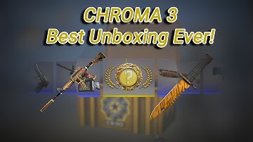 Chroma 3 Case: Covert and Gold! Best Unboxing Yet!