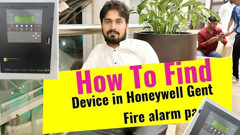 How to find device in Honeywell gent fire control panel #trending #trend