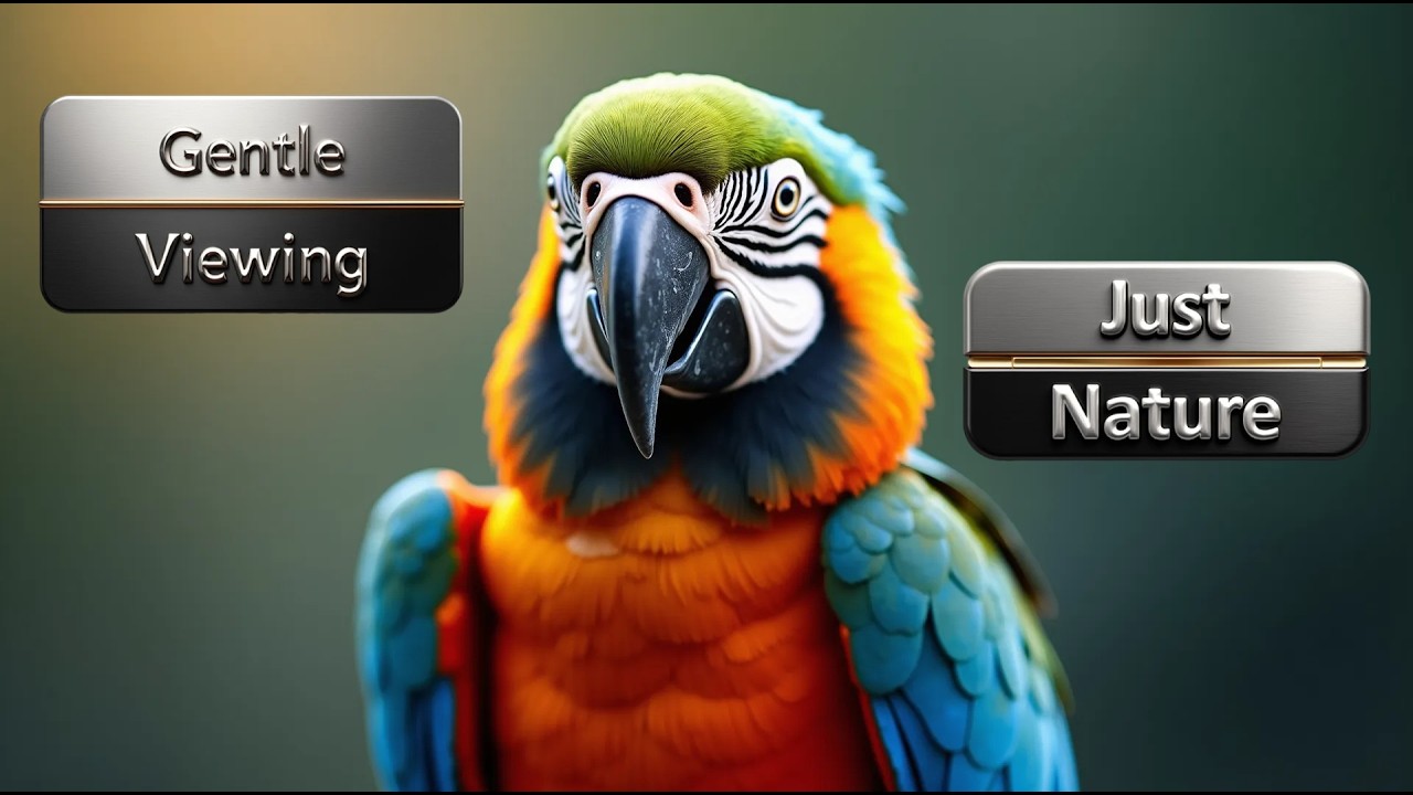 Curious Eyes, Quiet Woods — Tranquil Wildlife Presence (No Music)