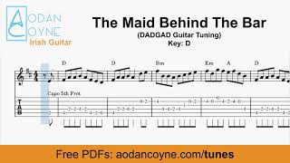 The Maid Behind The Bar - Tabs, Sheet Music & Chords, Free