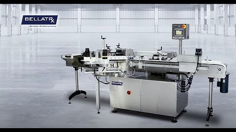 Lip Balm - Cosmetics - Notaris Wrap Labeler - Oval Bottle Application with Tamper Evident Seal