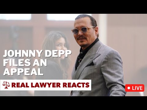 LIVE: Johnny Depp Files An Appeal - Are We Suprised?