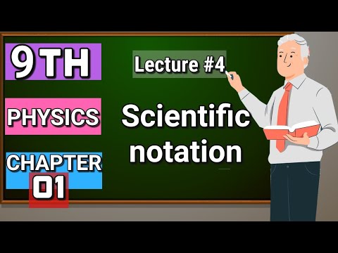 9th physics chapter 1 Lec 4| scientific notation - YouTube