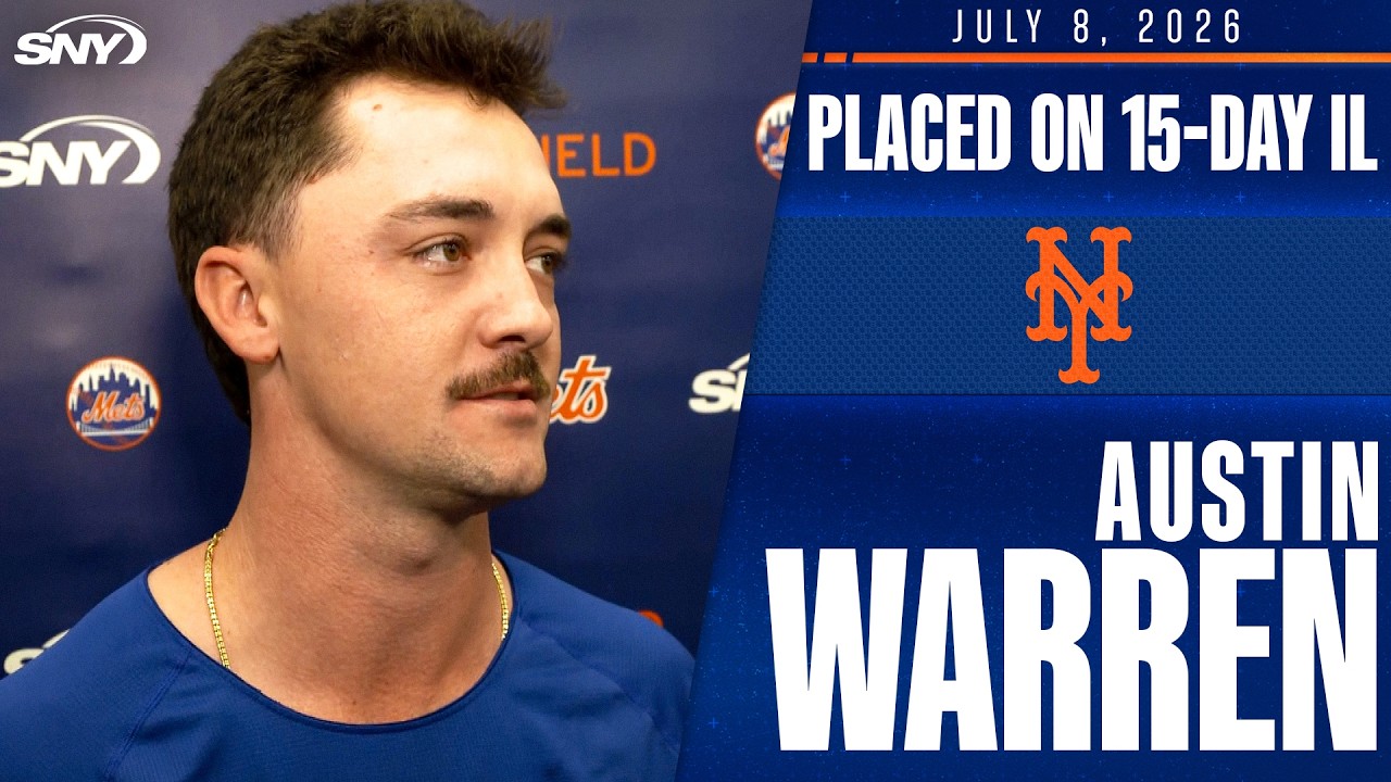 Austin Warren's level of concern 'definitely a ten' after being placed on 15-day IL