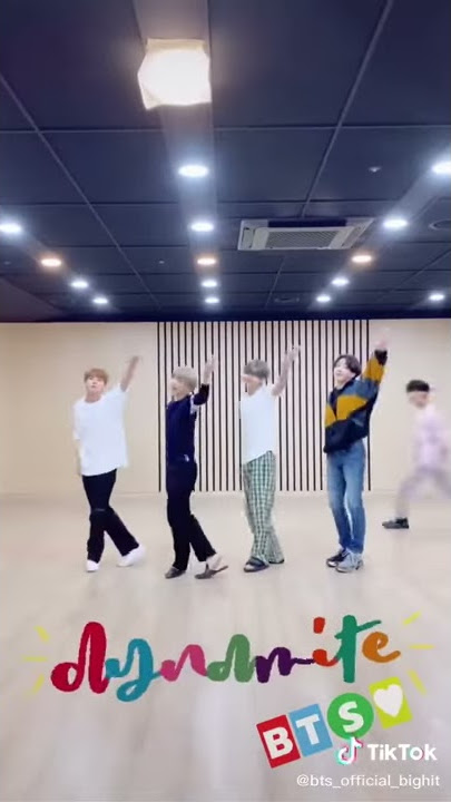 BTS Dynamite challenge tiktok