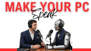 Make Your PC Speak! (CMD Trick)
