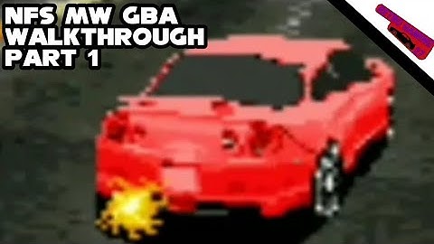 need for speed most Wanted GBA walkthrough part 1