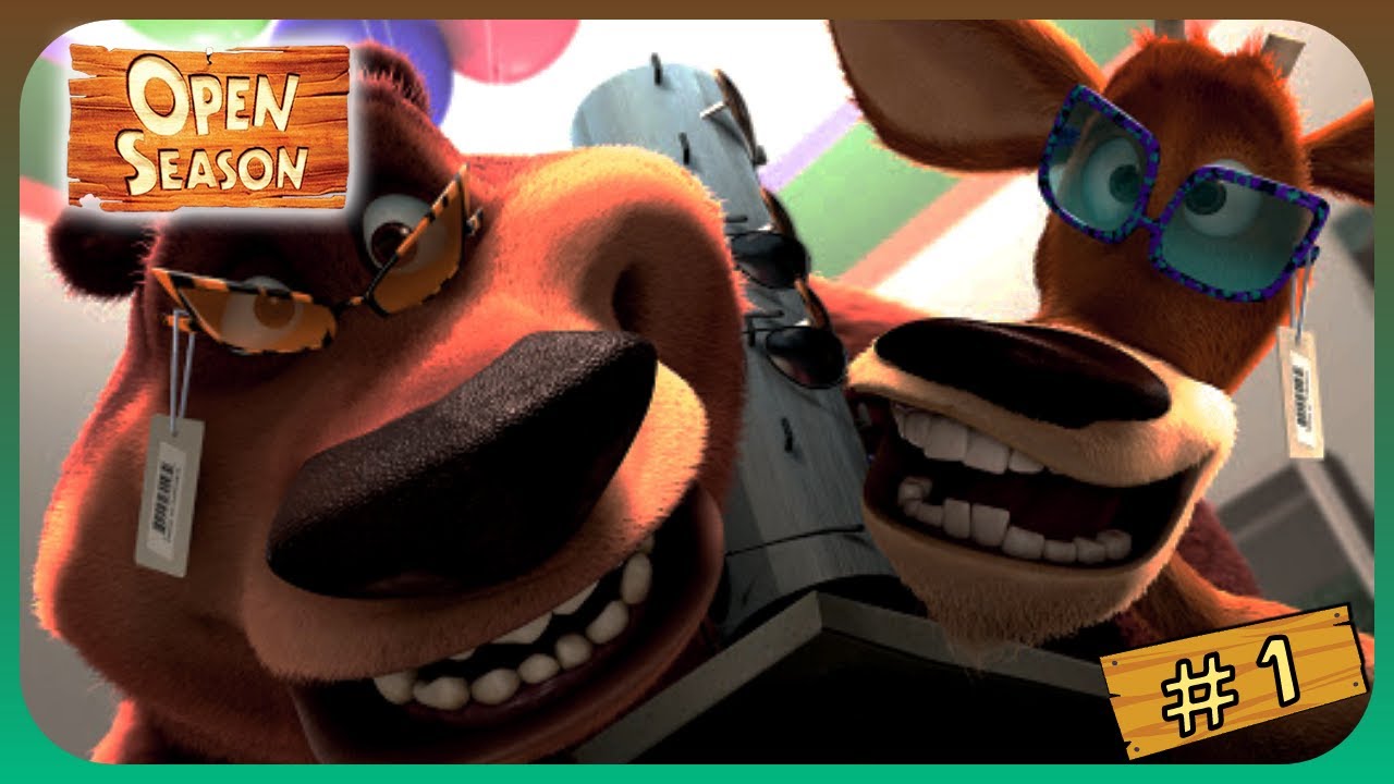 Open Season Walkthrough (GC, Wii, PS2, Xbox, X360, PC) (No Commentary) Part 1