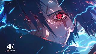 Sasuke Sharingan Lightning 4K Live Wallpaper | Naruto