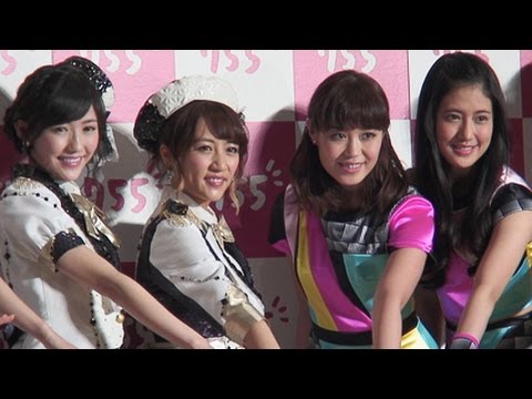 Akb48とe Girlsが揃って登場 トークアプリ 755 をpr Youtube