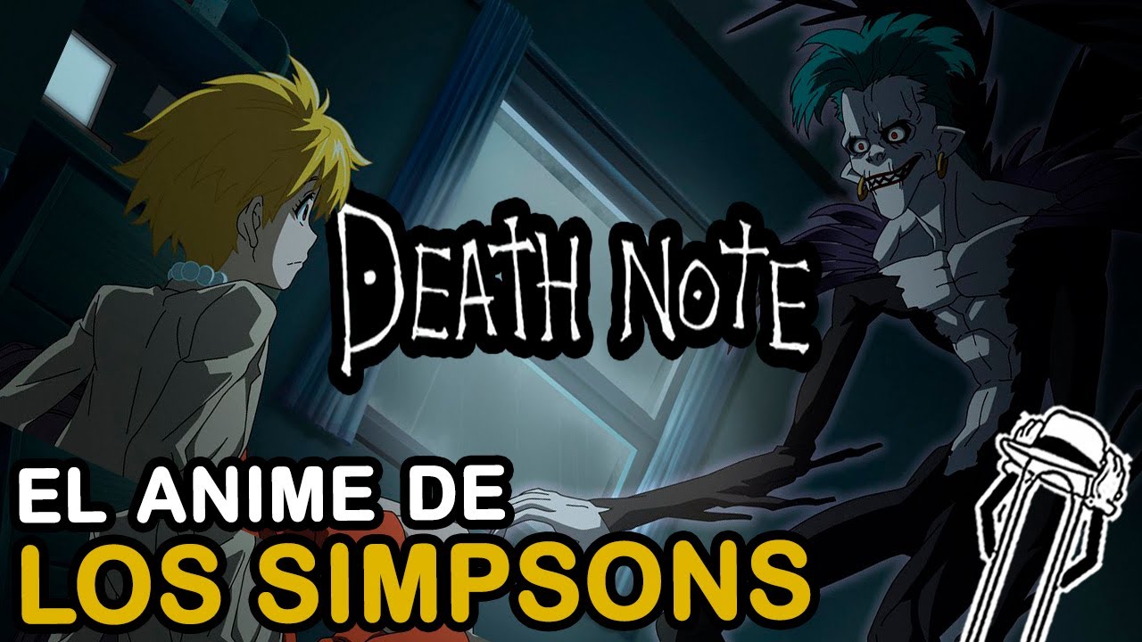 Paródia de Death Note mostra personagens de Os Simpsons em suas versões de  anime