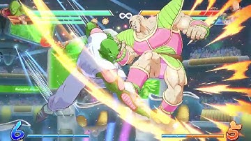 DBFZ Piccolo new Hellzone Grenade loop into the Light Grenade 107 hits.