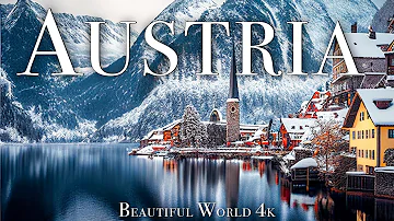 Austria 4K Amazing Winter Film - Meditation Relaxing Music - Beautiful Wonderland Winter