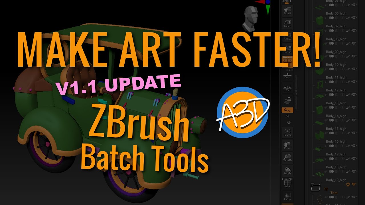 zbrush multiple objects