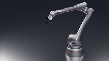 6-Axis Robotic Arm | Animation Demo