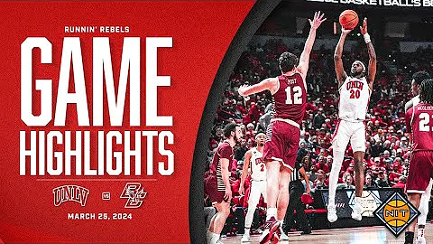 UNLV vs Boston College Basketball Highlights | 2023-24 Season | NIT Tournament