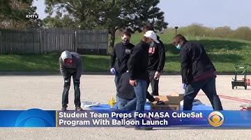 Student Team Preps For NASA CubeSat Program With Balloon Launch