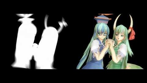 Bad Apple!! (Shadow-Art vs. 3D Models) Side-By-Side Comparison