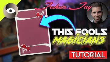 the MAGICIAN FOOLER | Saturday Sorcery Joshua Jay TUTORIAL