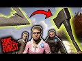 TRÊS PATETAS, UM MACHADO E UMA ASA-DELTA ! | Sons of The Forest - Ep. 4