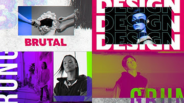 Intro in grunge style  | After Effects template