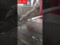 proses pemotongan ujung engrek sawit blacksmith tradisional #quotes