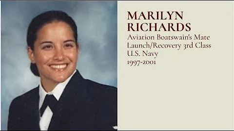 #TributetoaVeter...  ABE3 Marilyn Richards, U.S. N...
