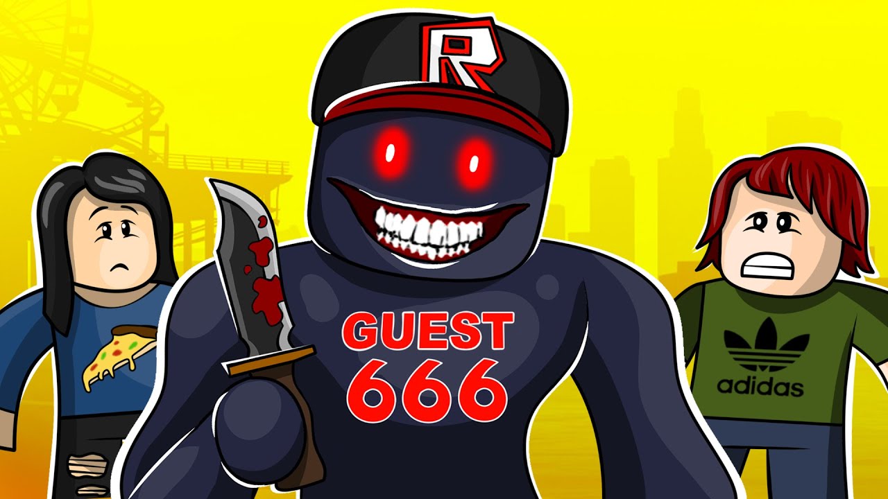 A historia do Guest 666 - Roblox