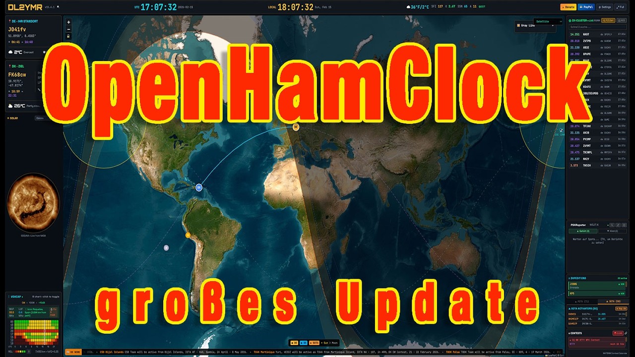 OpenHamClock - das große Update