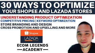 30 WAYS TO OPTIMIZE YOUR YOUR PRODUSTS | HOW TO SELL ON SHOPEE AND LAZADA