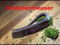 Blacksmithing - forging an herb chobber - Kräutermesser schmieden