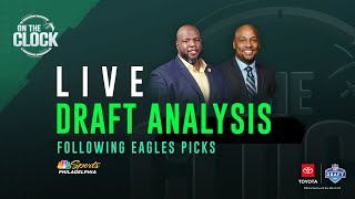 Instant reaction following Eagles' Round 3 selection of the NFL Draft