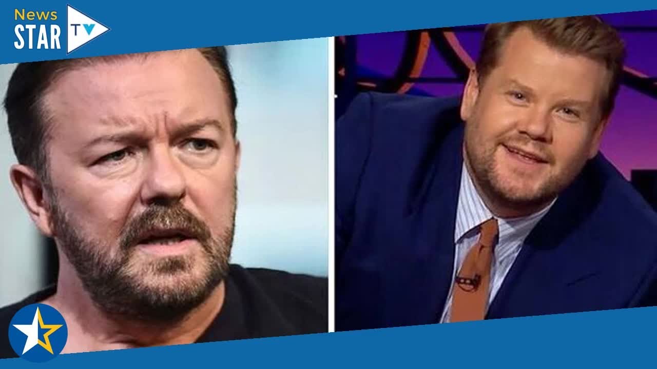 Ricky Gervais accepts apology from James Corden over joke 'plagiarism ...