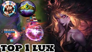 Wild Rift Lux - Top 1 Lux Gameplay Rank Sovereign