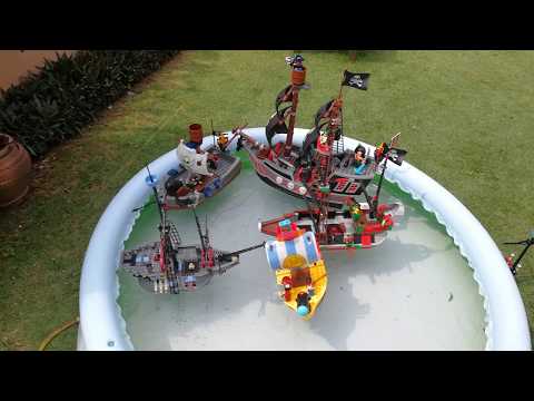 Silent Mary 71042 Lego Pirates of the Caribbean Stop Motion review. 